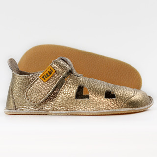 Barefoot sandals NIDO – Gold picture - 3