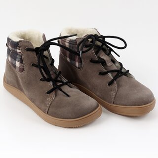 Barefoot boots BEETLE - Brown 30-39 EU