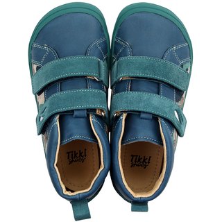 OUTLET Mid-cut boots MOON - Teal 19-23 EU picture - 2