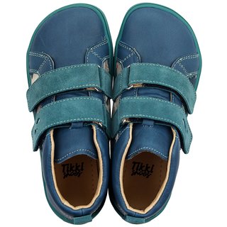 OUTLET Mid-cut boots MOON - Teal 30-39 EU picture - 2