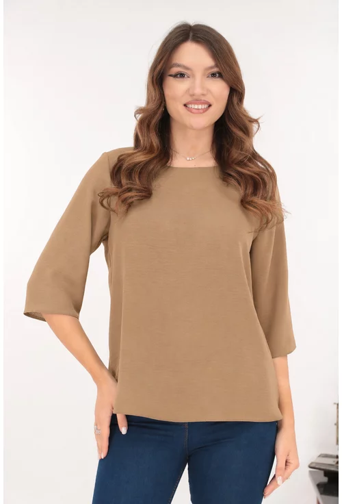 Bluza lejera uni bej-cappuccino