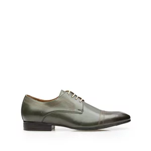 Pantofi barbati  eleganti din piele naturala Leofex- 896 Verde Box