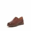 Pantofi casual barbati din piele naturala, Leofex - 623 Red wood box