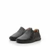 Pantofi casual barbati din piele naturala, Leofex - 919 negru box