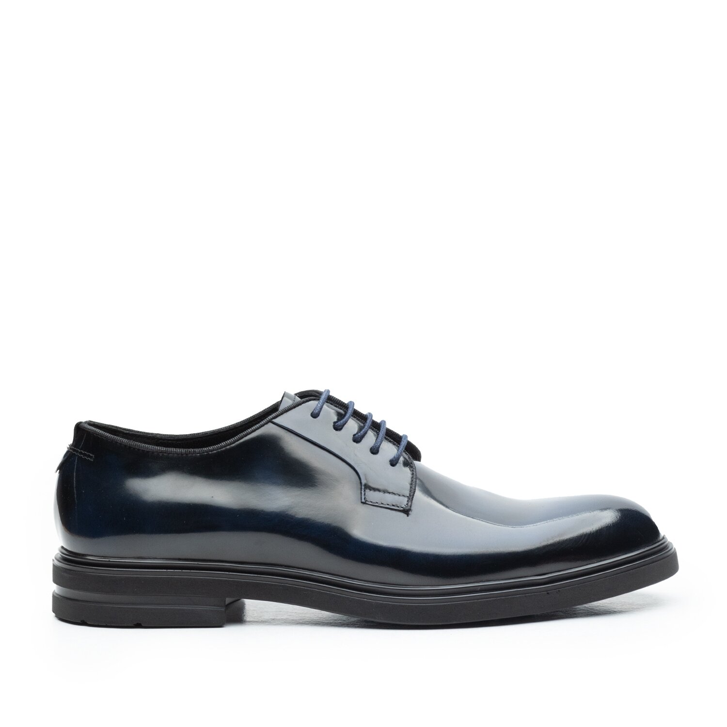 Pantofi casual barbati din piele naturala, Leofex - 960 blue lac