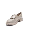 Pantofi casual damă din piele naturală - 4423 Crem Naplac