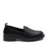 Pantofi casual damă din piele naturală - 4424 Negru Box