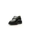Pantofi casual dama din piele naturala,Leofex - 353 Negru Box