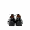 Pantofi casual dama din piele naturala,Leofex - 096 Negru Florantic