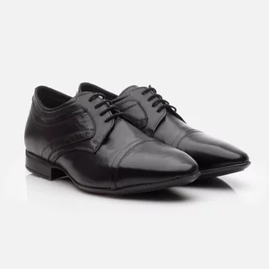 Pantofi eleganți bărbați din piele naturală - 3110 Negru Box