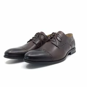 Pantofi eleganti barbati din piele naturala Leofex- 510-2 maro box