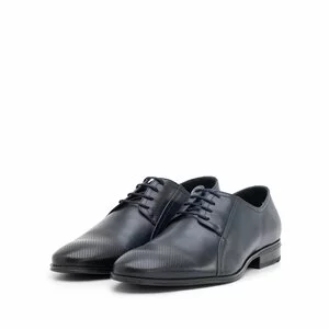 Pantofi eleganti barbati din piele naturala,Leofex - 743 * Blue box
