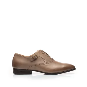 Pantofi eleganti barbati din piele naturala,Leofex - 824  Taupe Box