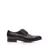 Pantofi eleganţi bărbaţi din piele naturală, Leofex - 971 Negru Box