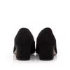 Pantofi eleganți damă din piele naturală - 1906 Negru Velur
