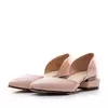 Pantofi eleganți damă din piele naturală - 2232 Roz Pudră Naplac