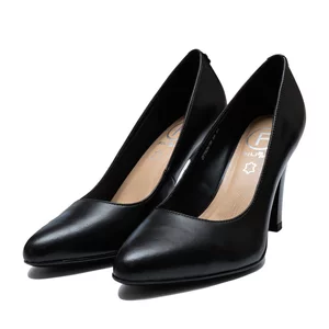 Pantofi eleganți damă din piele naturală - 3517 Negru Box