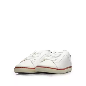 Pantofi sport barbati din piele naturala, Leofex - Mostra 881-1 Alb Box
