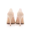 Pantofi stiletto damă din piele naturală - 28175 Nude box