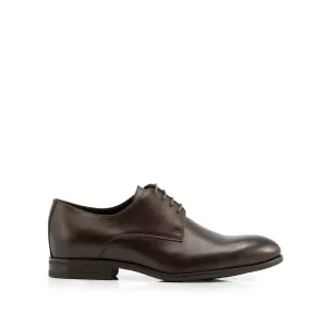 Pantofi bărbați eleganți din piele naturală, Leofex - 898 Mogano Box