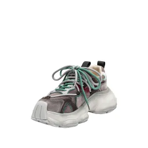 Sneakers damă din piele naturală Pass-  4438 Gri box