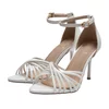 Sandale elegante damă cu toc, Epica - 4016 Alb Box