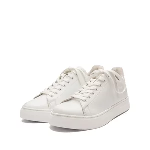 Sneakers bărbați din piele naturală Leofex - 881-2 Alb Box