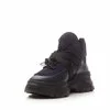 Sneakers damă din piele naturală,Leofex - 288 -1 Blue Box Velur D
